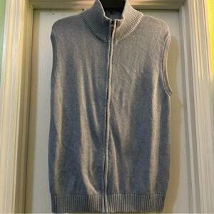 Weatherproof Vintage Light Blue Heather Sleeveless Vest